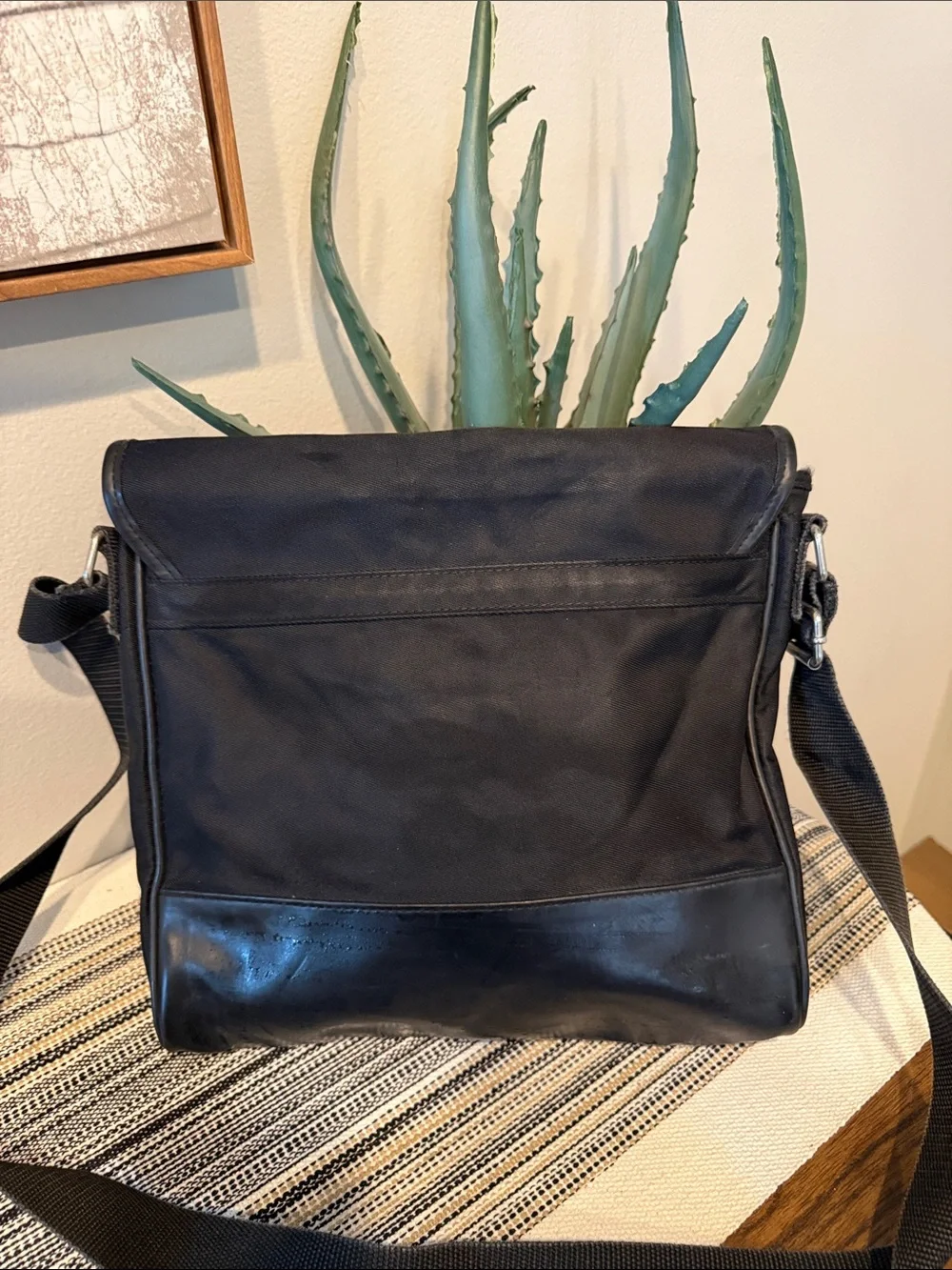 Vintage Polo Sport Ralph Lauren Navy Crossbody Messenger Bag 90’s Y2K